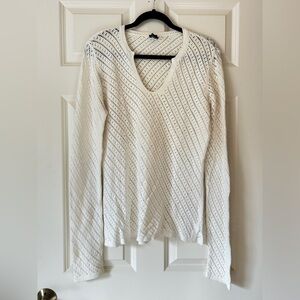 Like New! GAP Knit V-Neck Sweater L